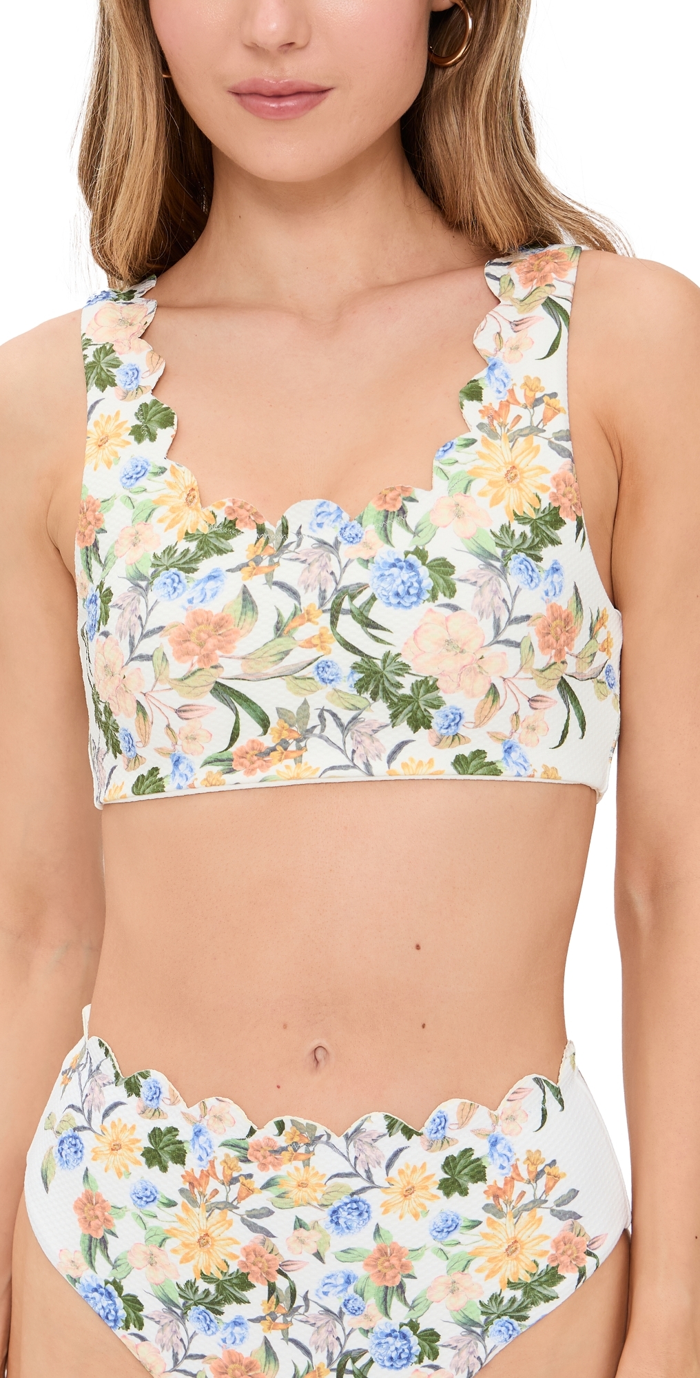 Beach Riot Madison Top Buttercream Bloom In Buttercream Bloom