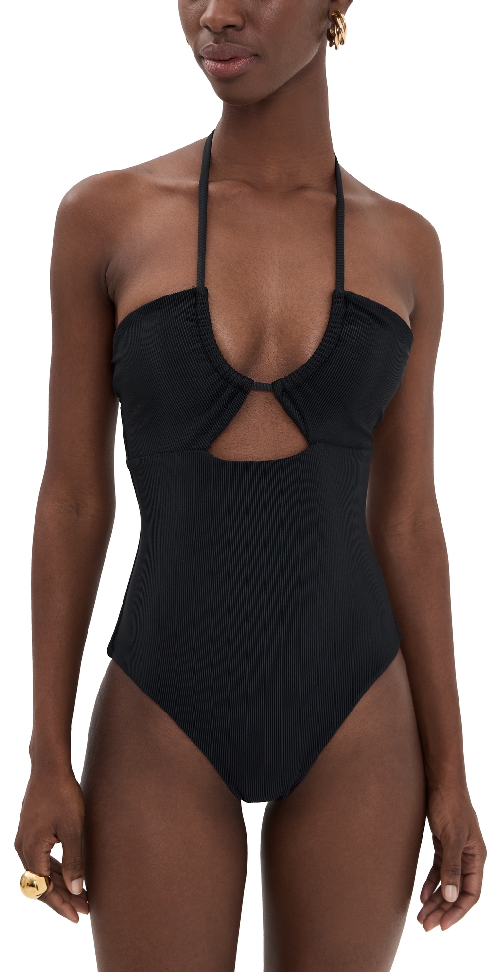 Beach Riot Phoenix One Piece Black In Black