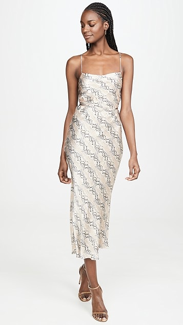 Bec and bridge snake print dress clearance