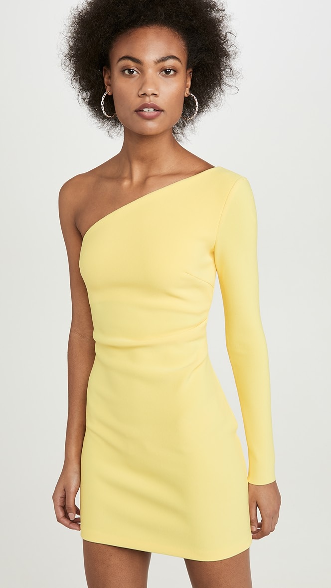 Bec and bridge gemma mini dress banana Clearance