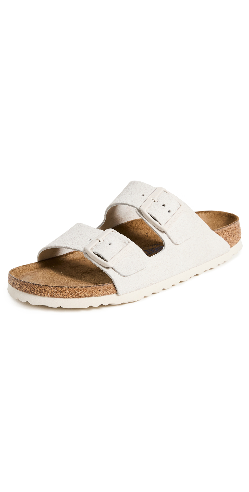 Shop Birkenstock Arizona Soft Footbed Sandals Antique White