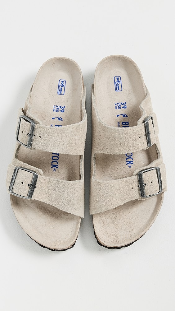 BIRKENSTOCK Arizona ベージュ SOFT FOOTBED 25 Women's Birkenstock Arizona Soft Footbed Sandals