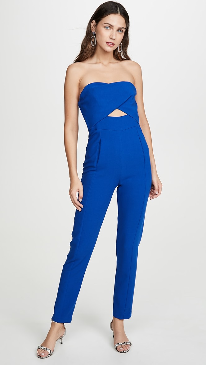 Black halo jada jumpsuit clearance