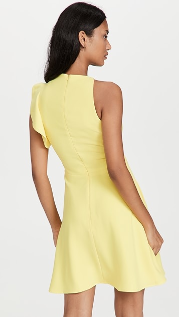 r&m richards gold dress