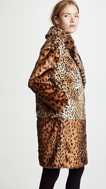 blank denim party animal coat