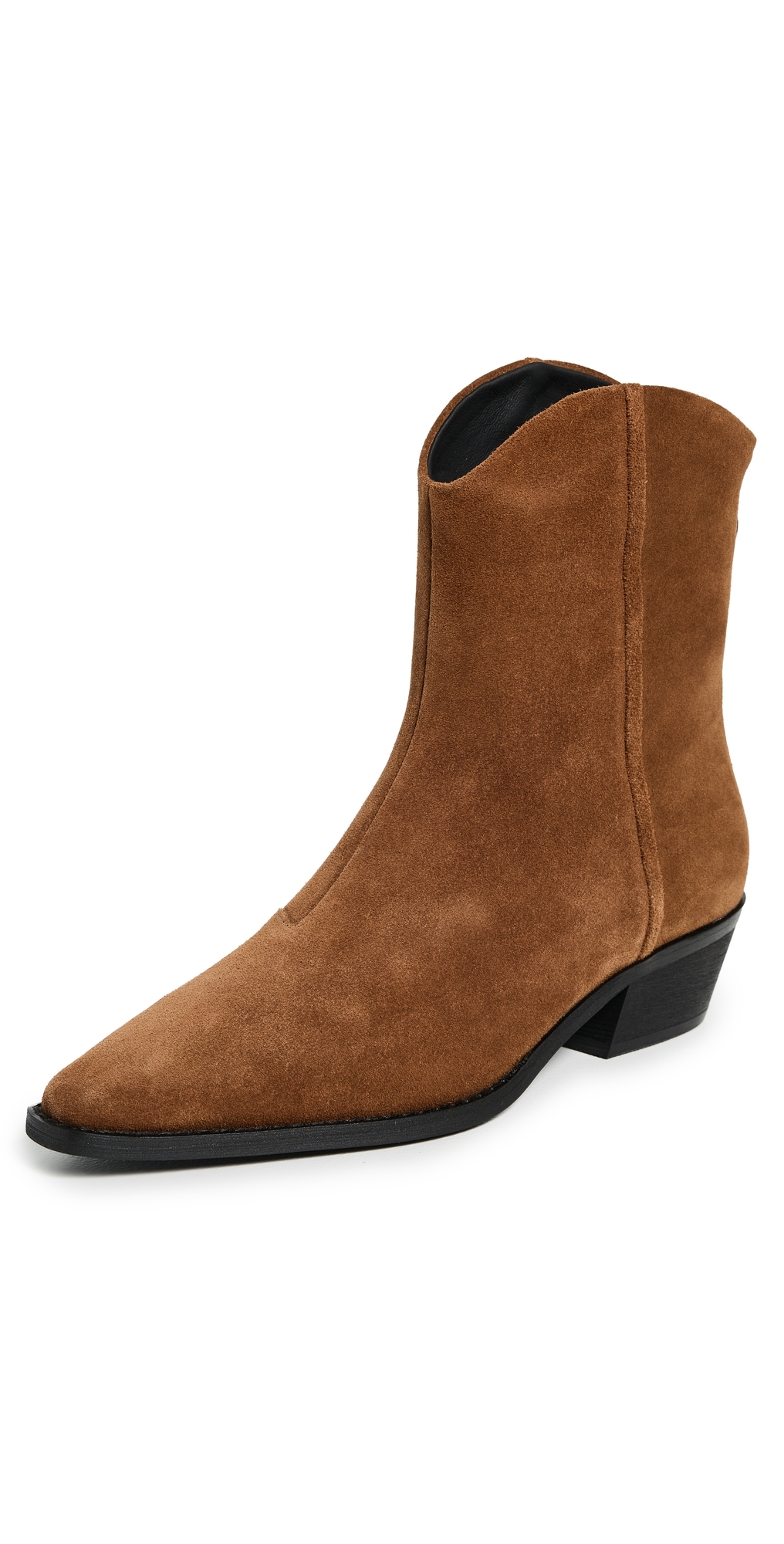 Black Suede Studio Reed Boots Tobacco Suede In Brown