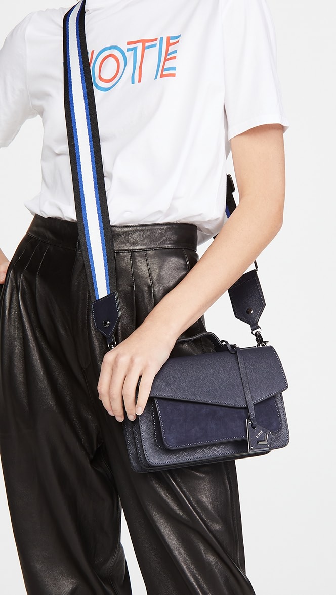 cobble hill colorblock leather crossbody bag