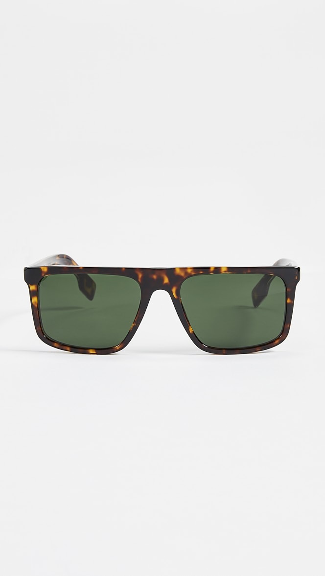 Burberry flat top sunglasses clearance