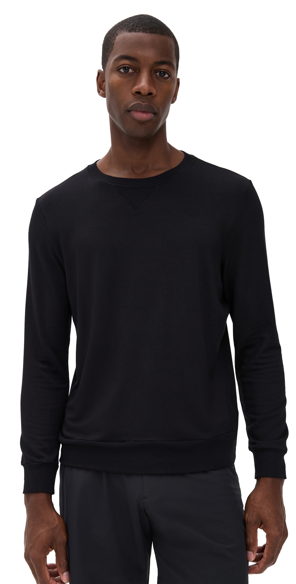 Beyond Yoga Always Beyond Pullover Crew Black In Black