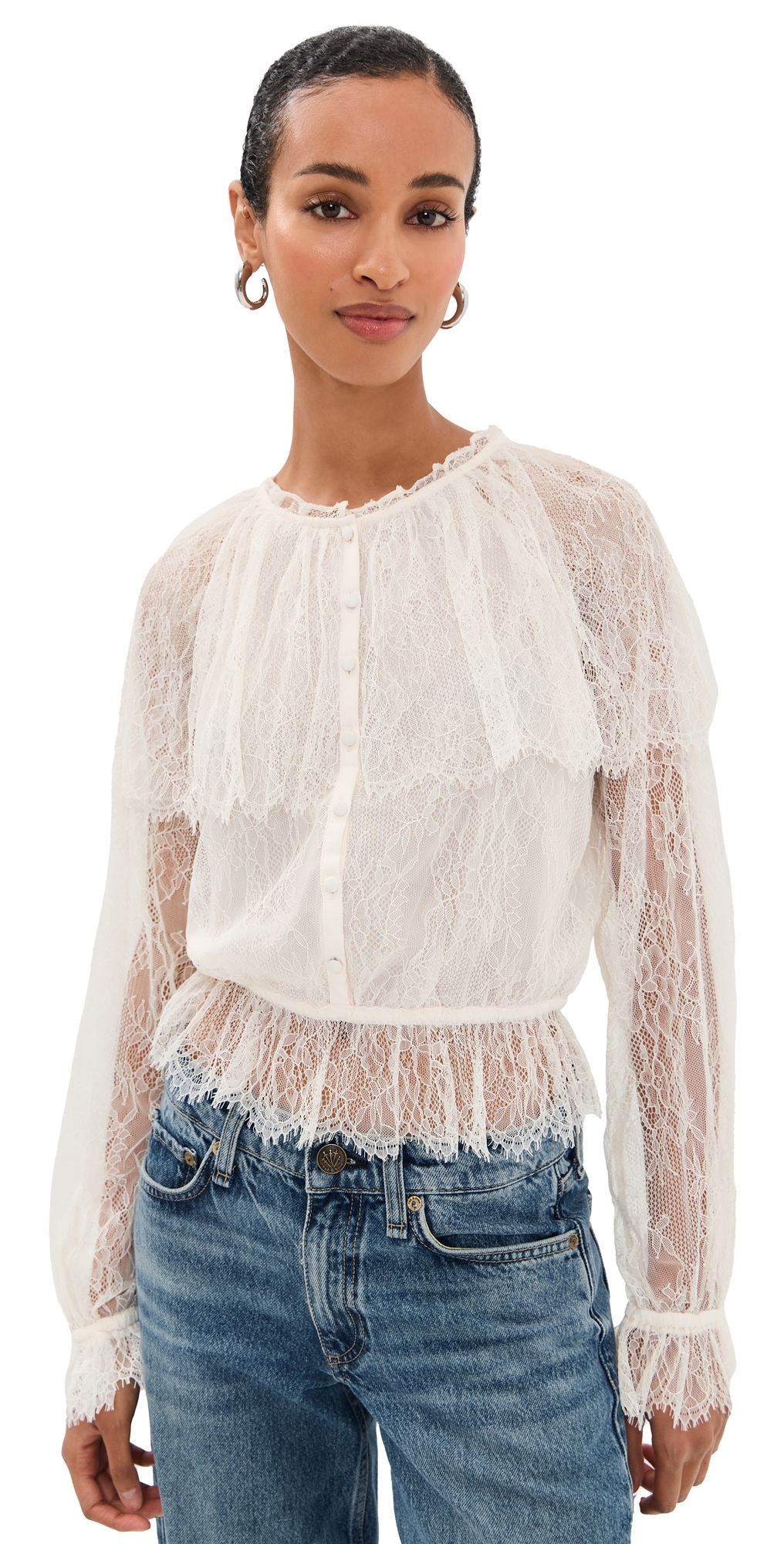 Cami Nyc Vitoria Blouse Macadamia In Brown