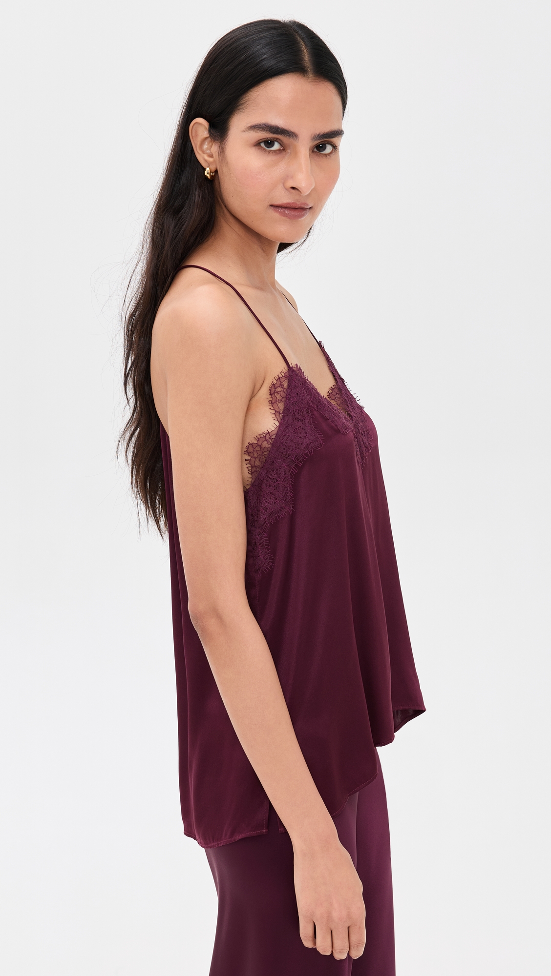 CAMI NYC Racer Charmeuse Camisole thumbnail