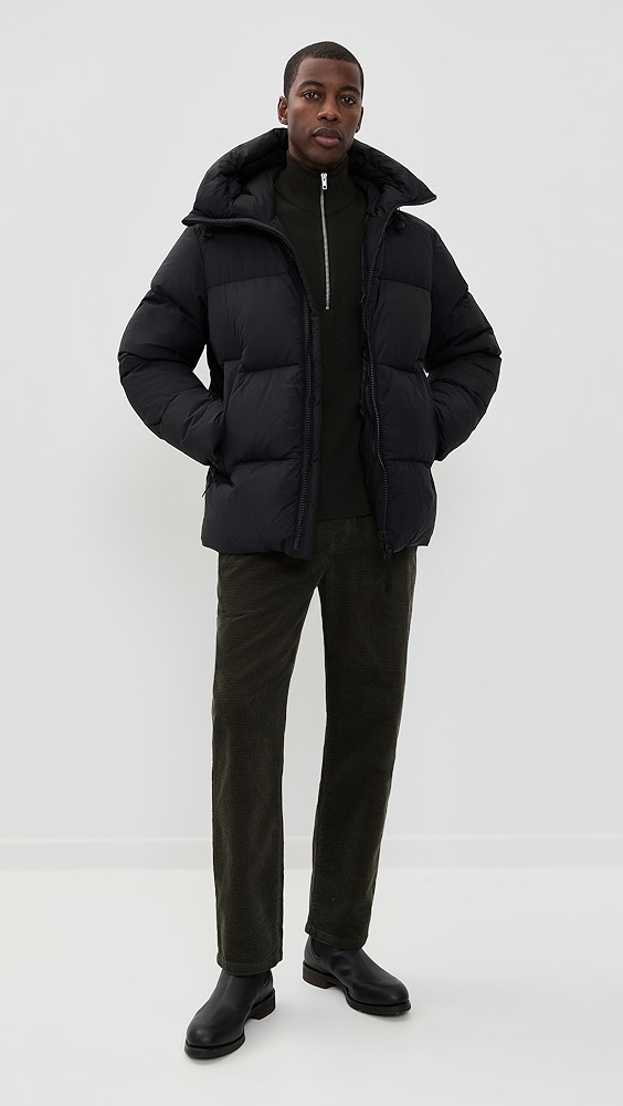 ジャケット・アウター   Crofton Puffer Black Disc S Canada Goose Men's Crofton Black Disc Puffer Jacket | Neiman Marcus