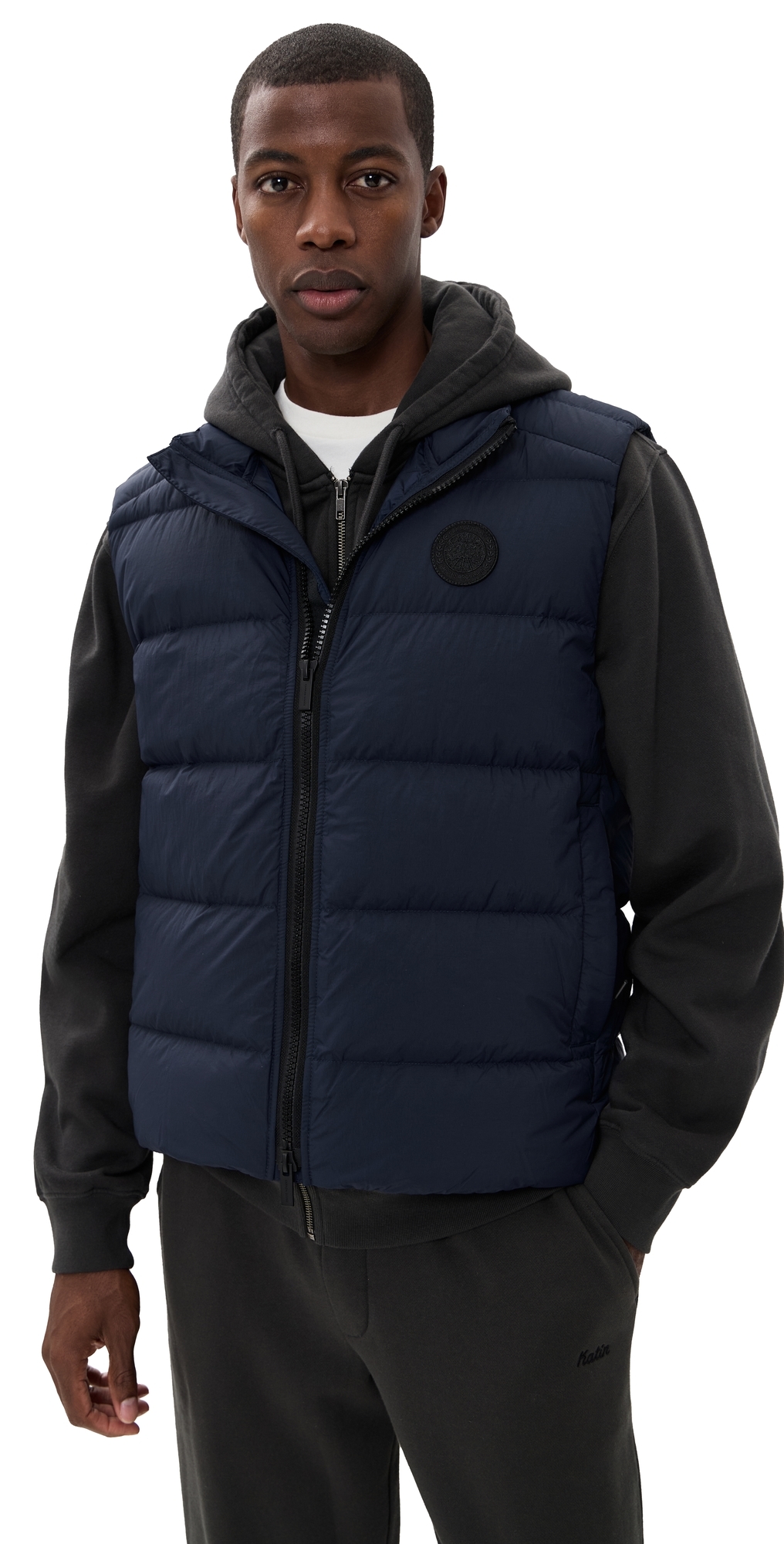 Canada Goose Crofton Enduraluxe Vest Atlantic Navy In Blue