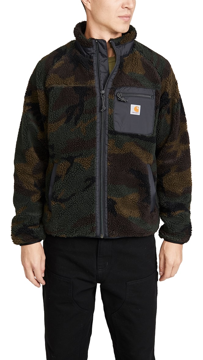 Carhartt wip prentis sherpa jacket Clearance