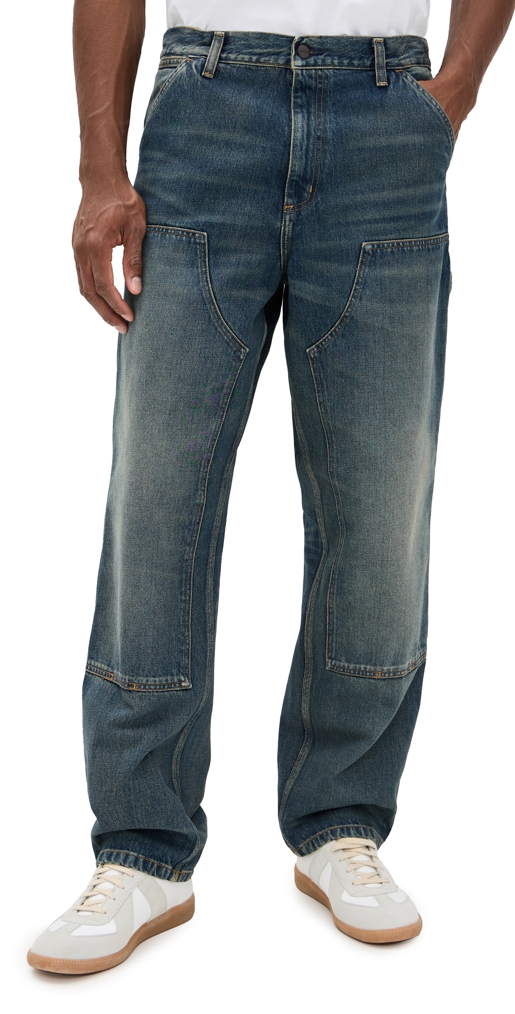 Carhartt 'landon' Jeans In Blue (worn Used Wash)