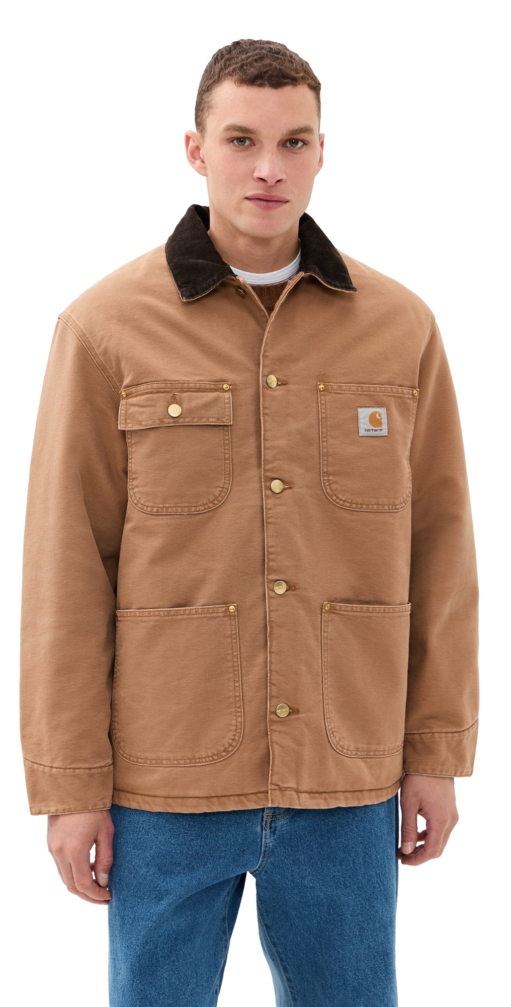 Carhartt Og Barn Jacket Hamilton Brown/tobacco In Brown