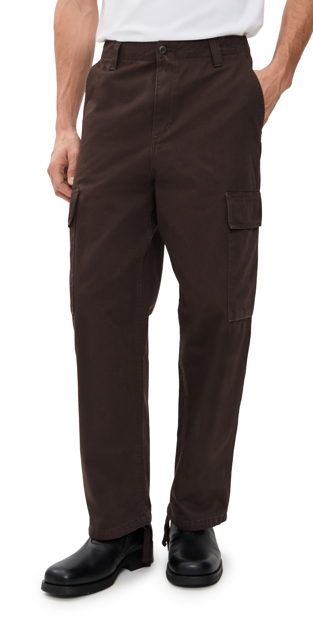 Carhartt Kade Cargo Pants Tobacco (stone Washed) In Brown