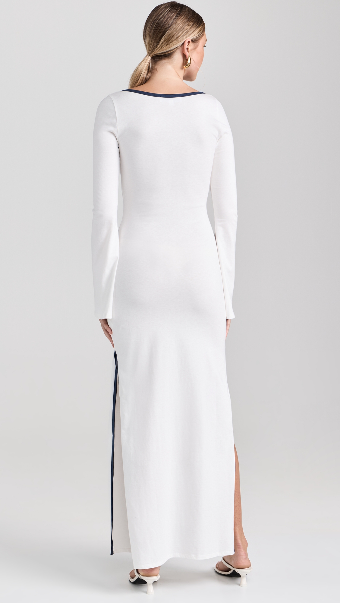 Caroline Constas Karla Bell Sleeve Colorblock Maxi Dress thumbnail
