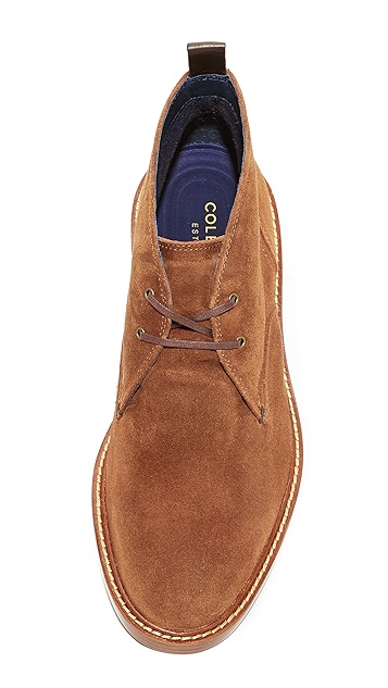 cole haan suede chukka