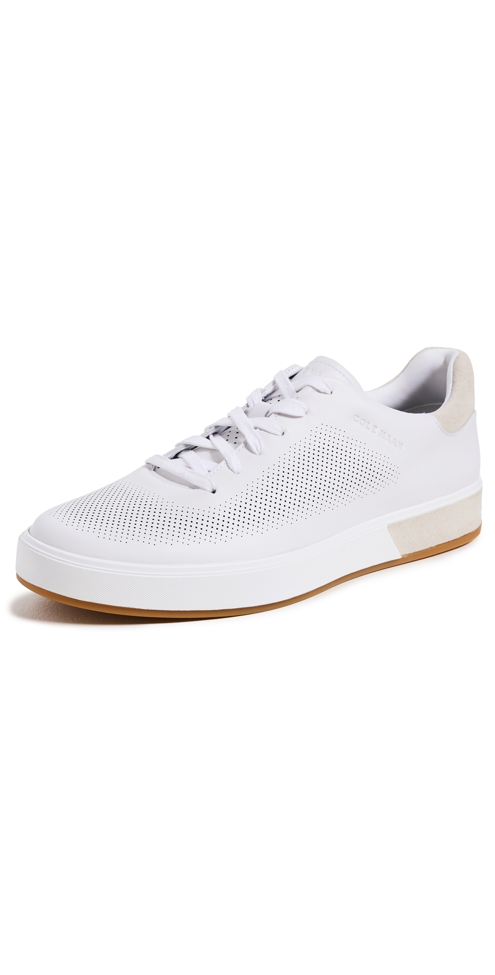Cole Haan Grandpro Angleace Sneakers Optic White/silver Birch In Optic White/silver Birch