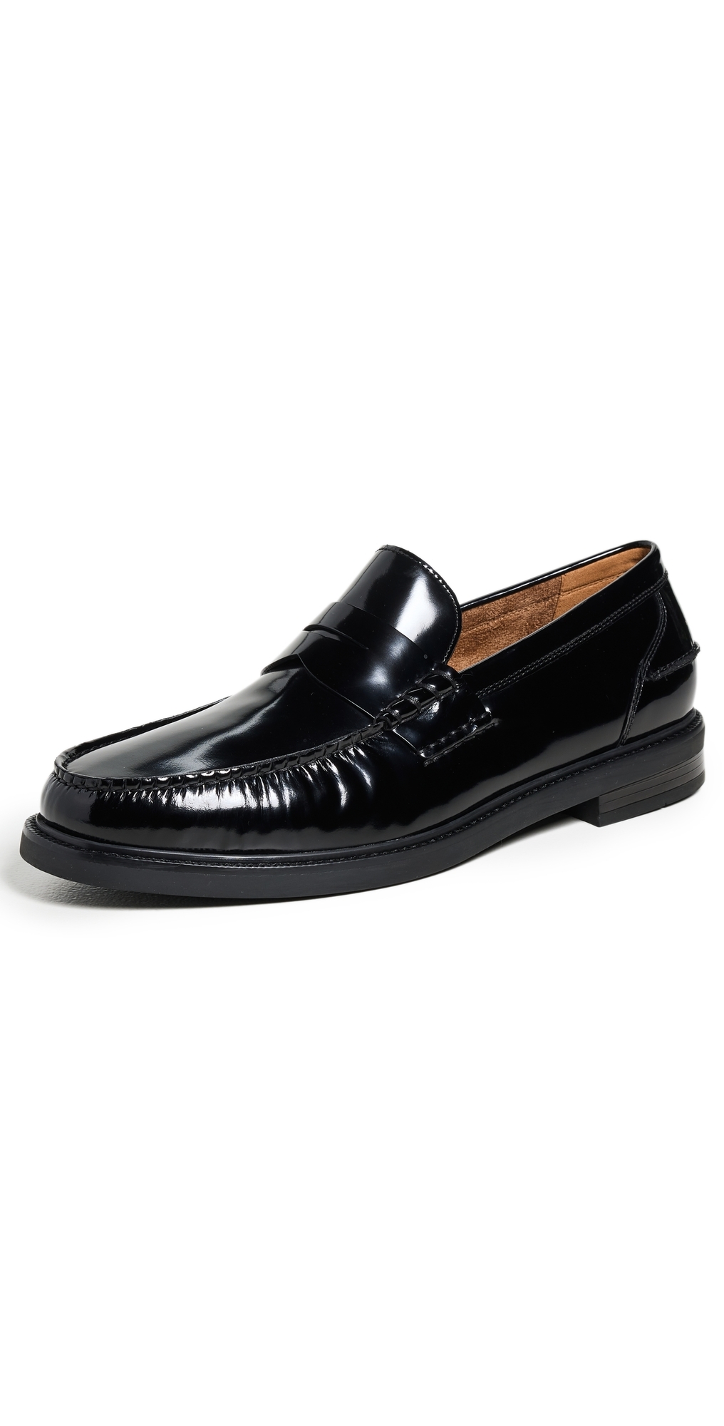 Cole Haan Pinch Prep Penny Loafers Black Brushoff In Black Brushoff