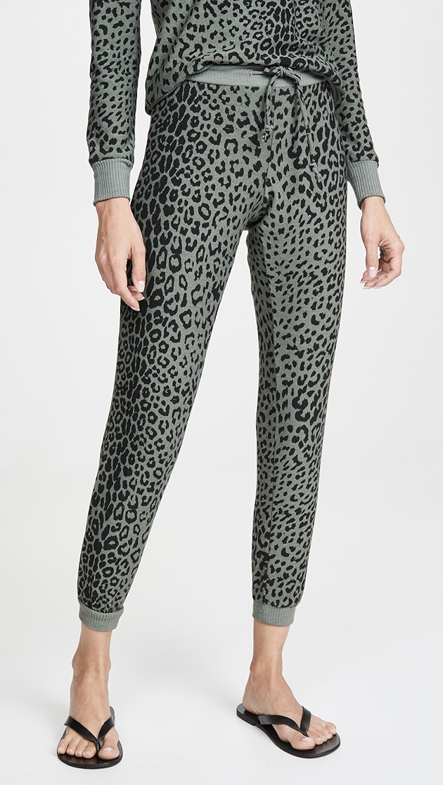 Chaser leopard joggers Clearance