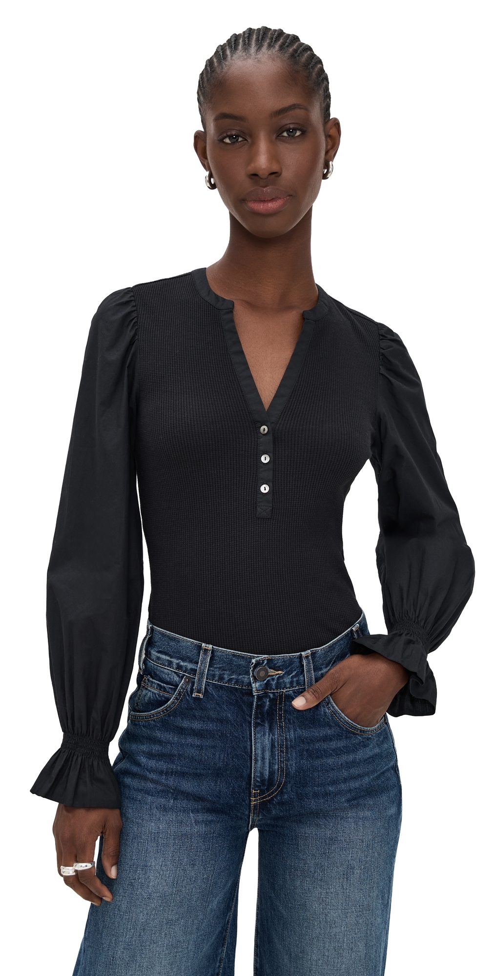 Cinq À Sept Gianna Top Black In Black