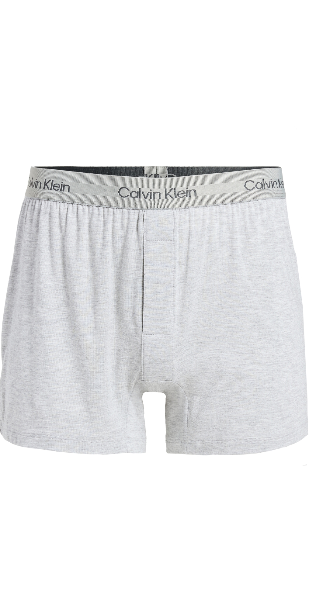 Calvin Klein Underwear Ultra-Soft Modern Slim Boxer B10 Grey Heather XL