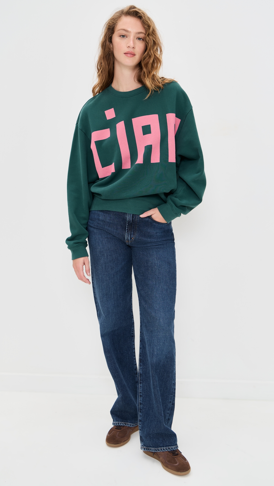 Clare V. Oversized Sweatshirt