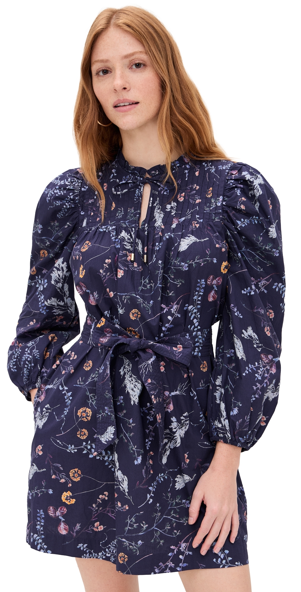 Cleobella Ivana Mini Dress Viviana Print In Multi