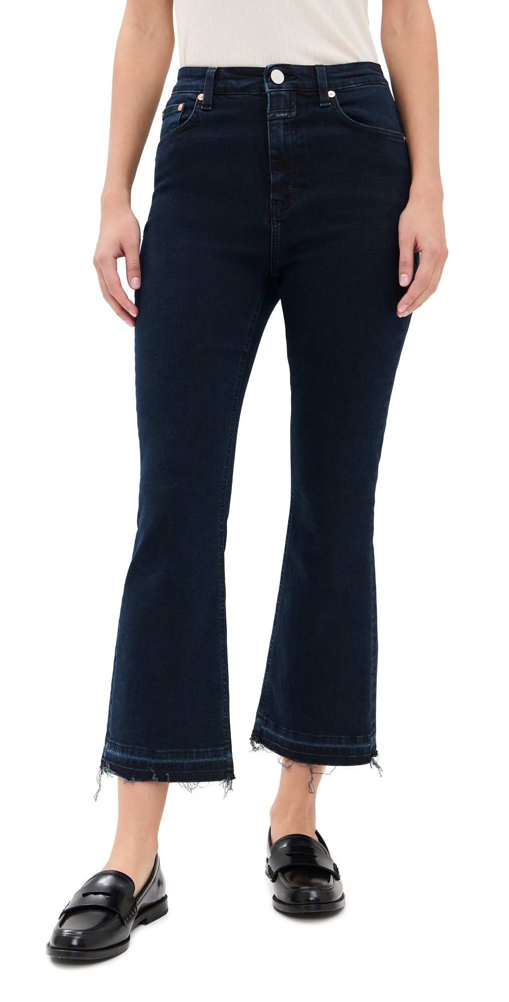 Closed Hi-sun Jeans Blue/black In Blue/black