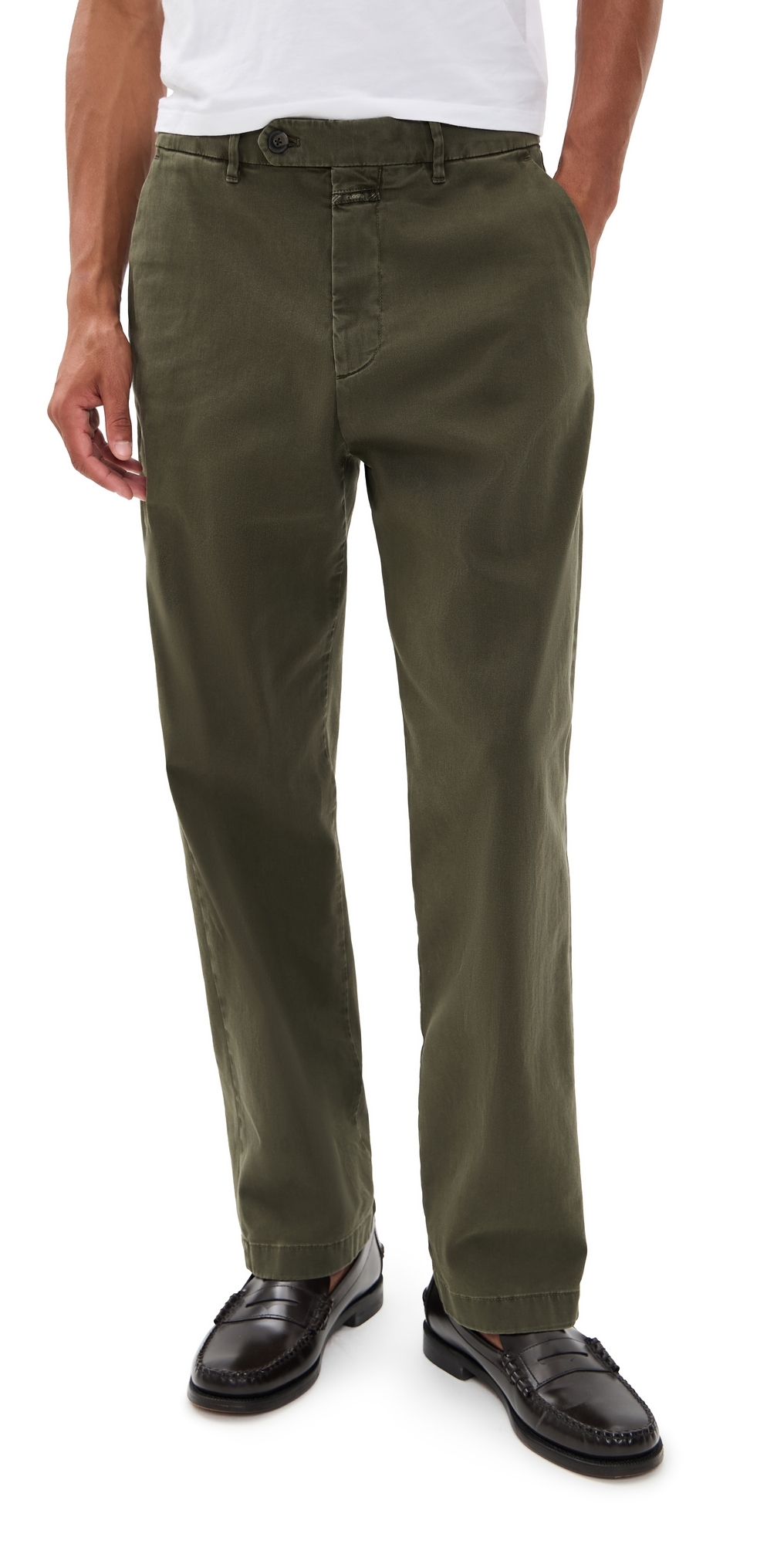 Closed Fairport Relaxed Pants Forest Green In Green
