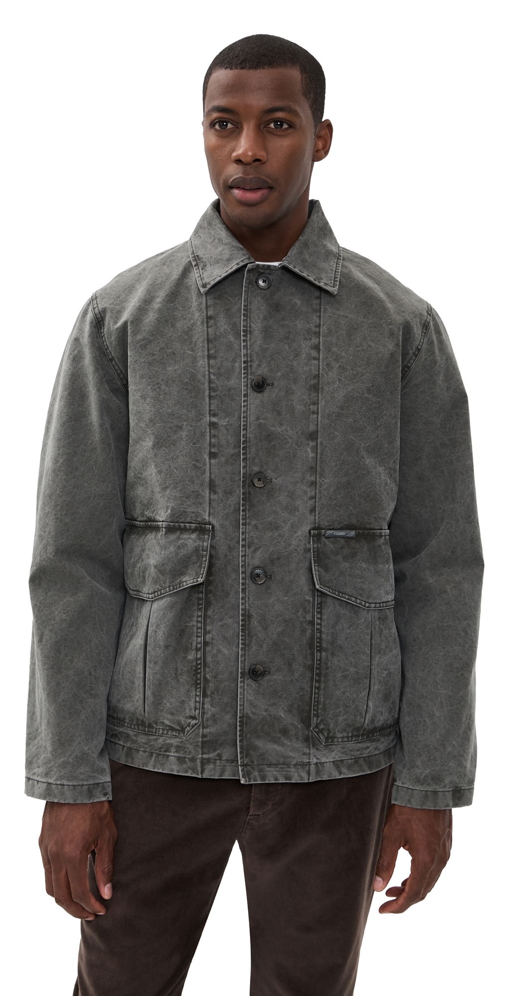 Closed Cargo Jacket Led Grey