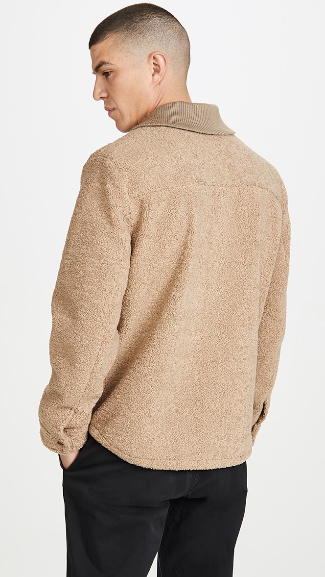 Club monaco sherpa jacket clearance