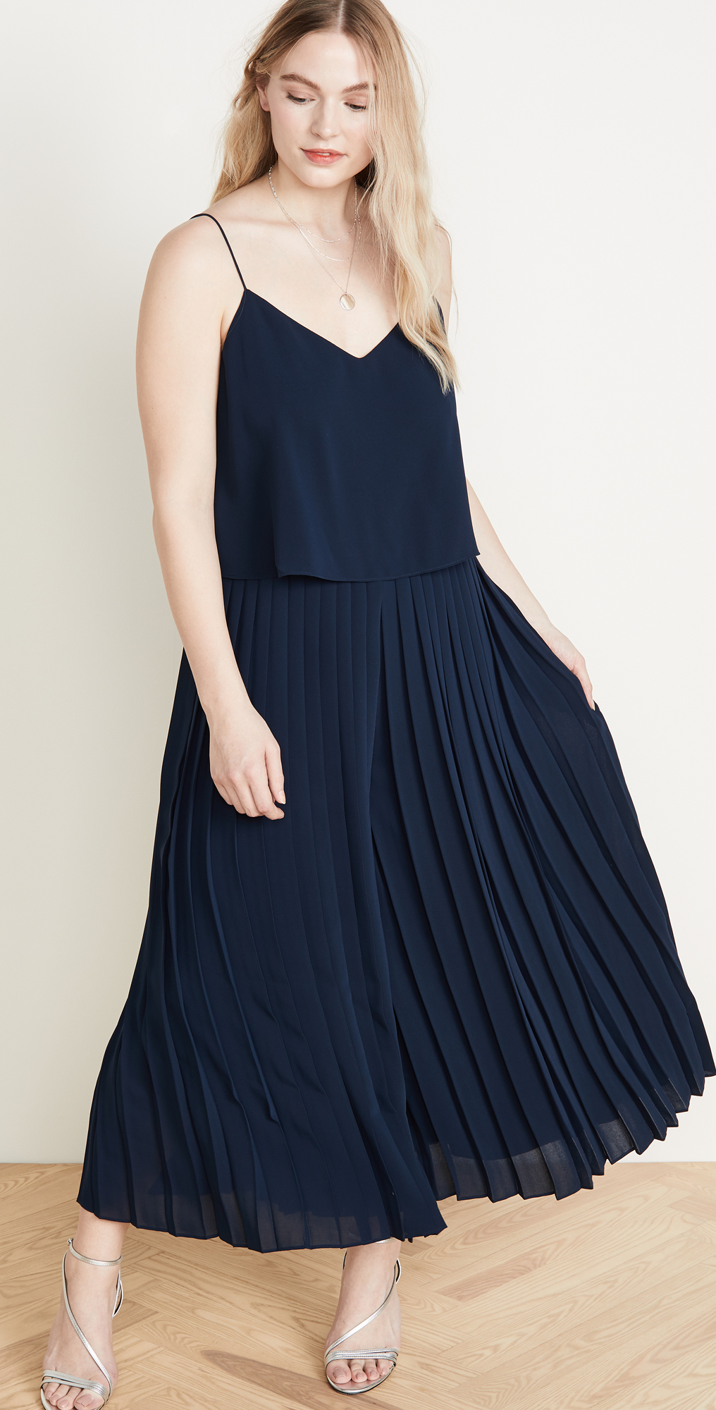 Club monaco pleated jumpsuit Clearance