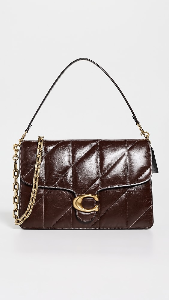 【COACH】Quilted Leather Tabby Shoulder Bag 20 with Chain Coach Quilted Tabby Shoulder Bag 20 with Chain | Shopbop