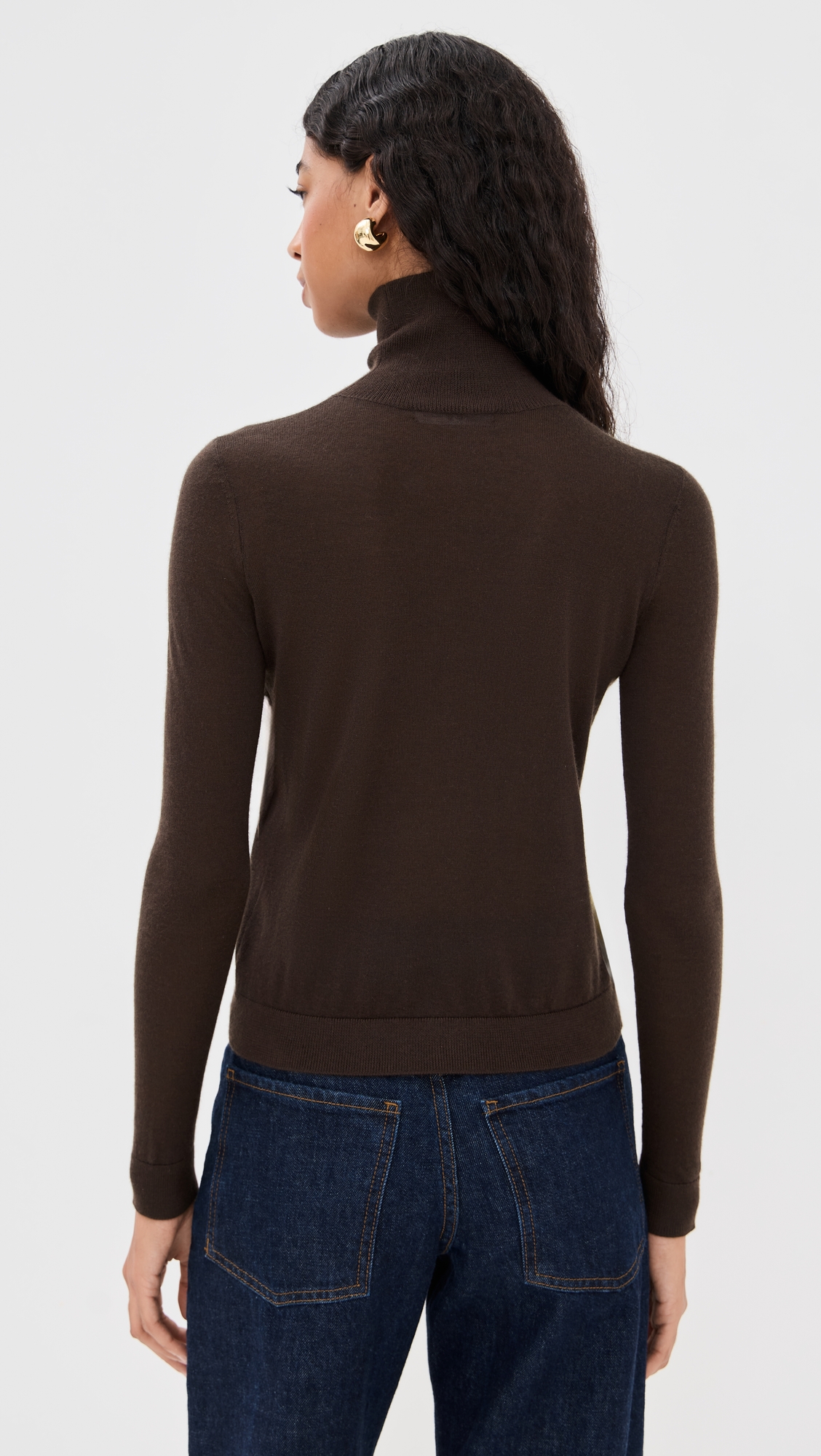 CO Long Sleeve Cashmere Turtleneck thumbnail
