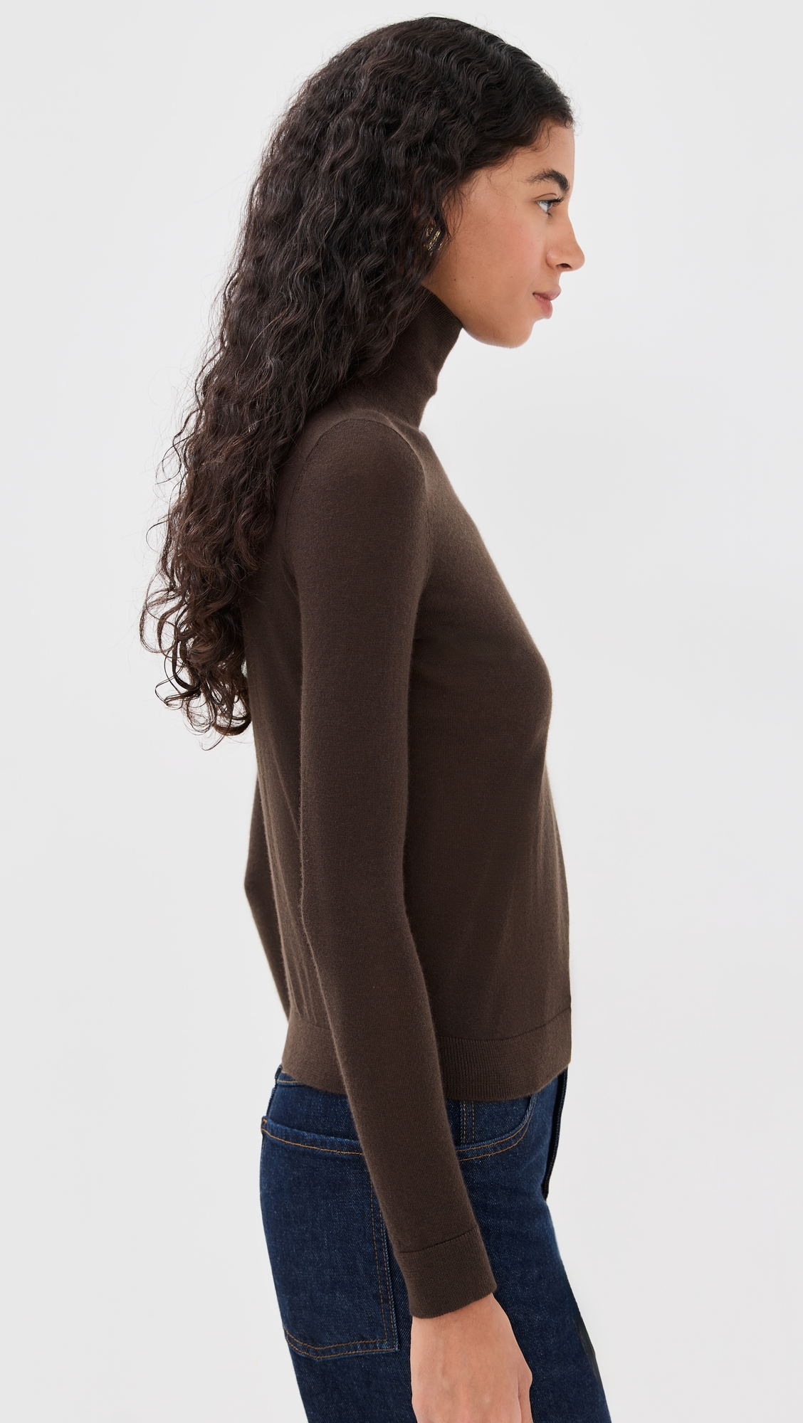 CO Long Sleeve Cashmere Turtleneck thumbnail