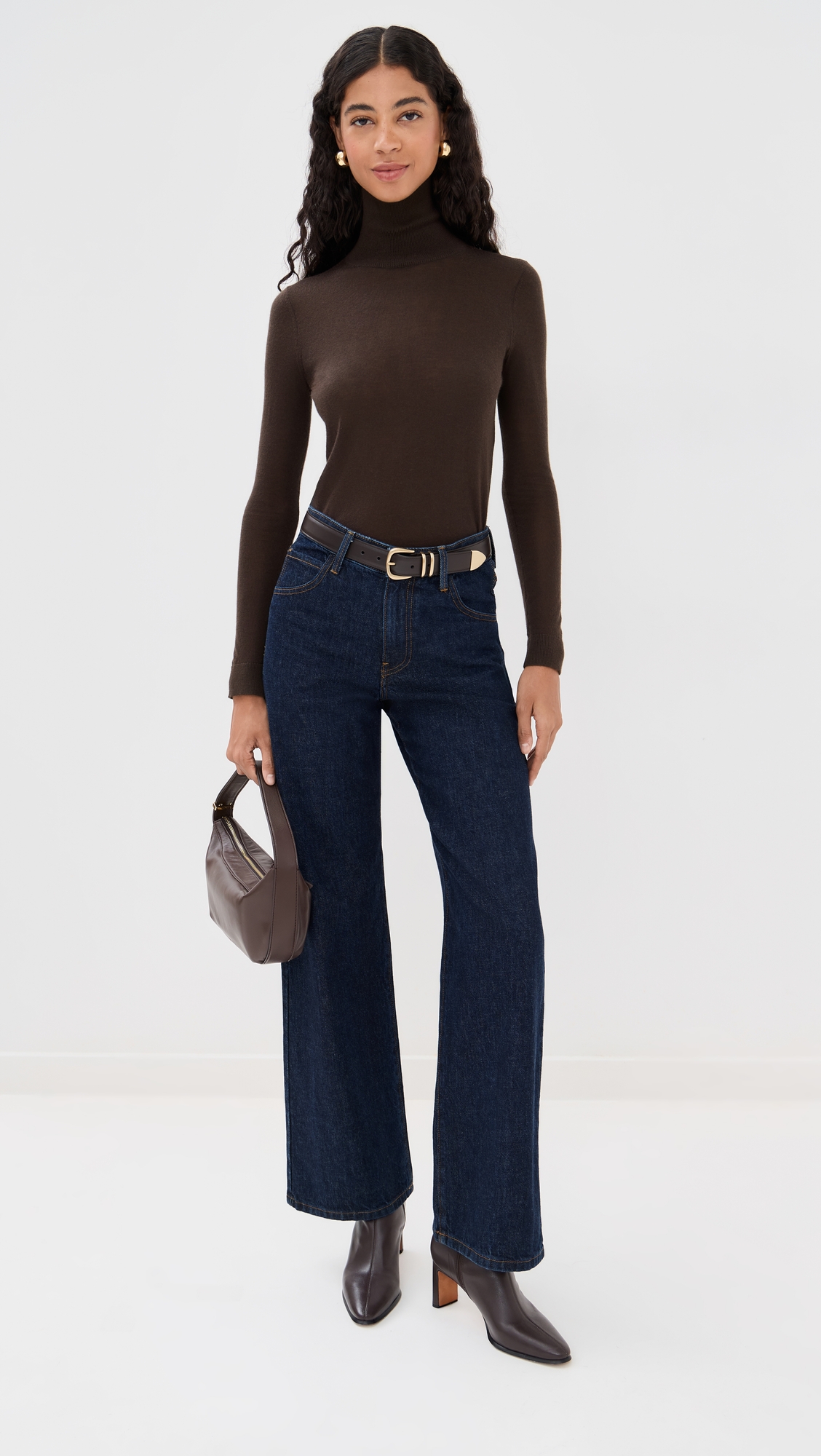 CO Long Sleeve Cashmere Turtleneck thumbnail