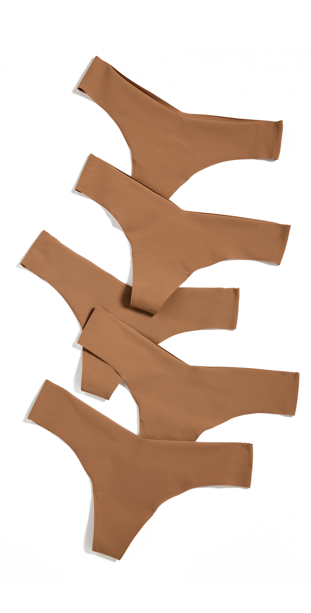 Commando Classic Thong 5-pack In Caramel