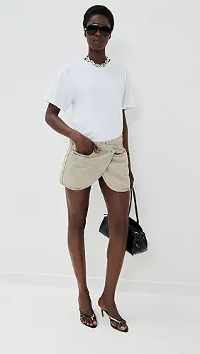 Coperni Denim Mini Skirt