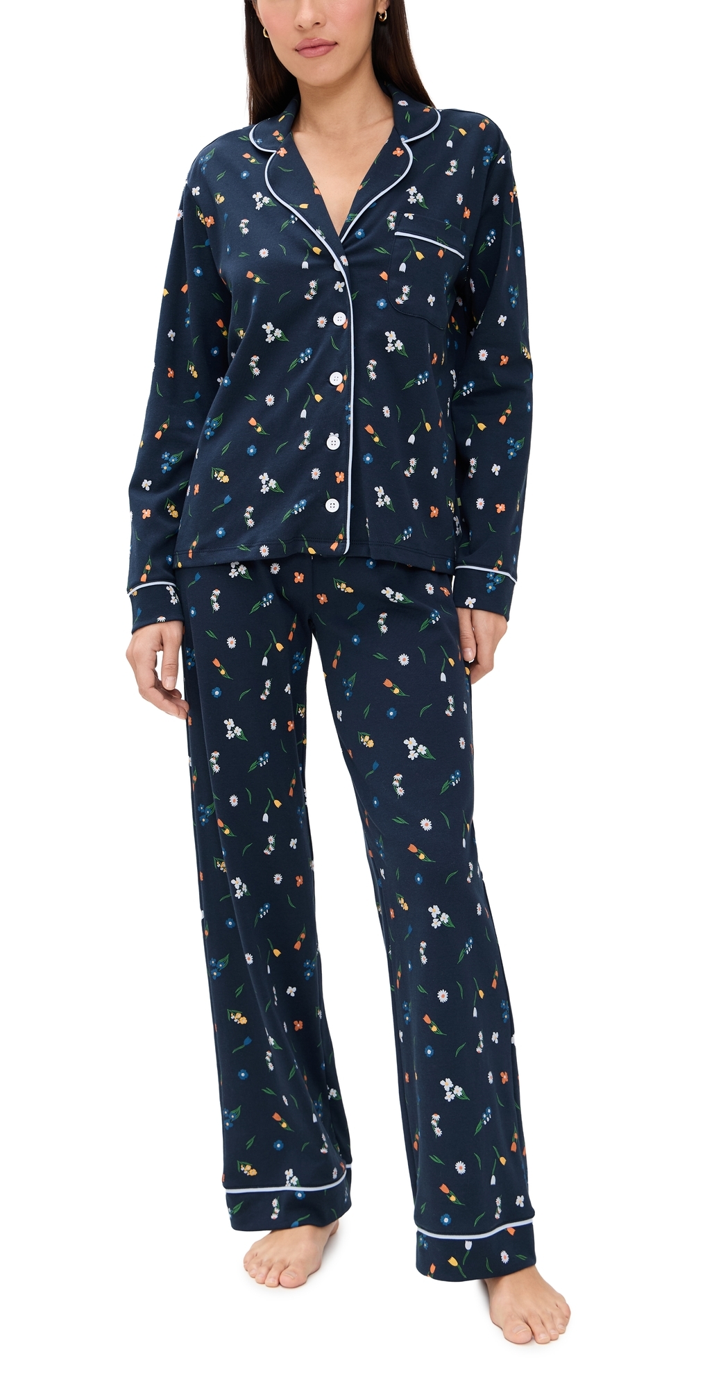 Cozyland By Morgan Lane Charlie Pajama Set Bluebell In Purple