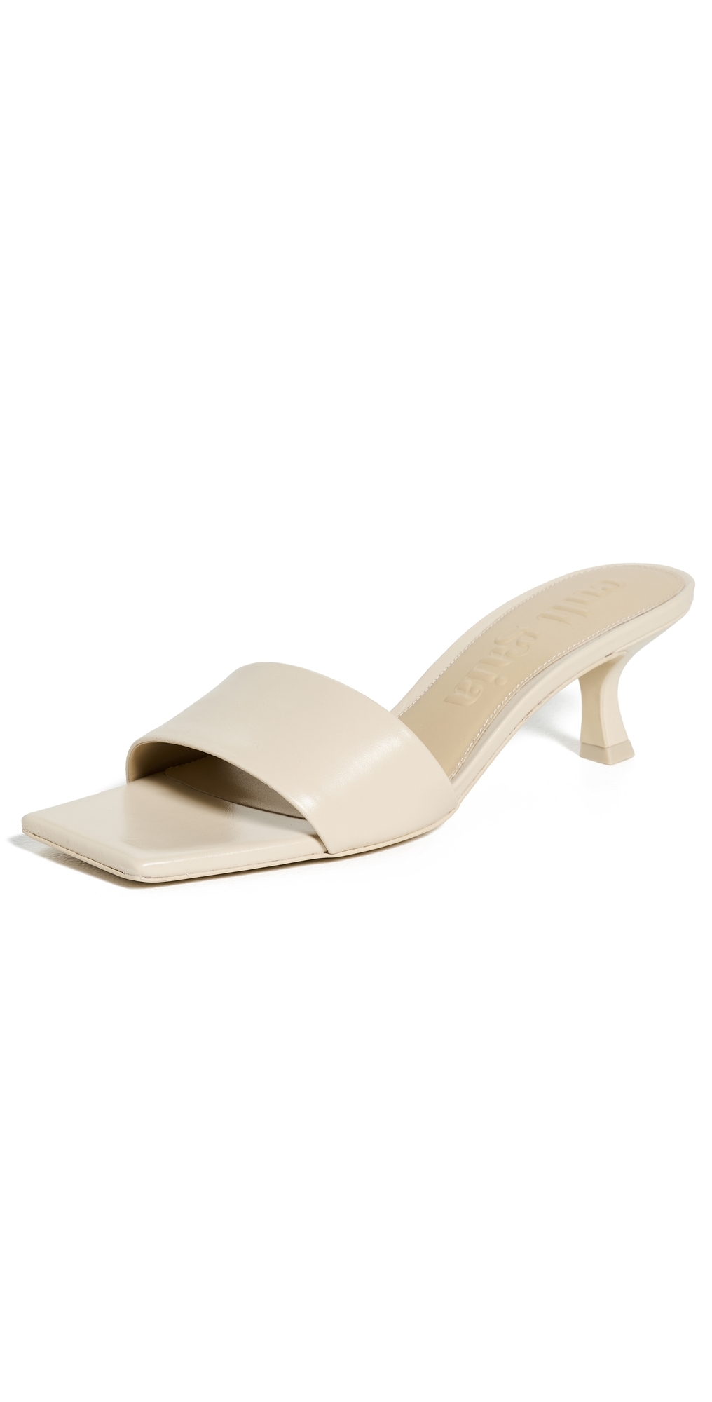 Cult Gaia Ada Sandals Alabaster In Alabaster