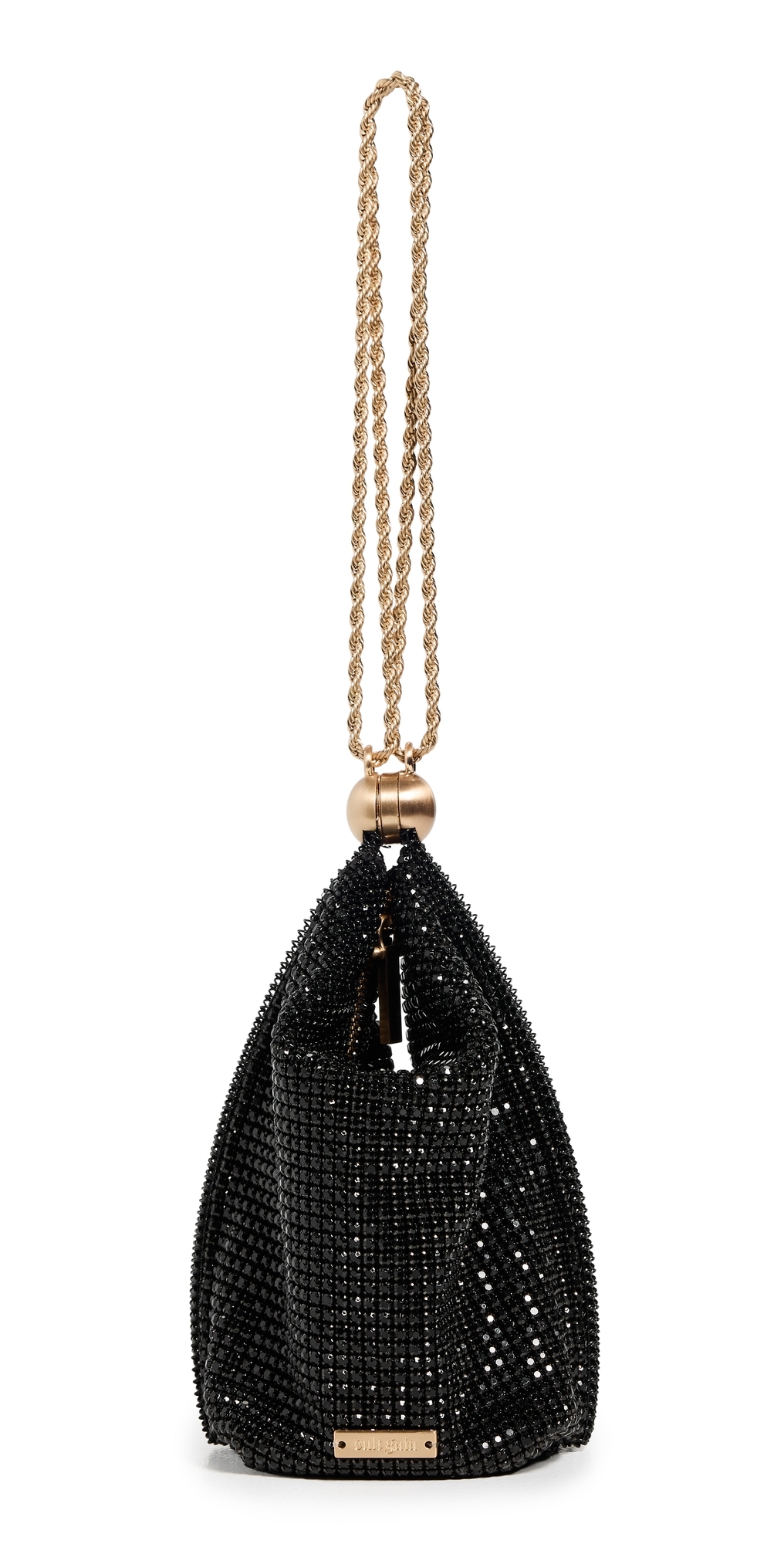 Cult Gaia Rue Wristlet Black In Black