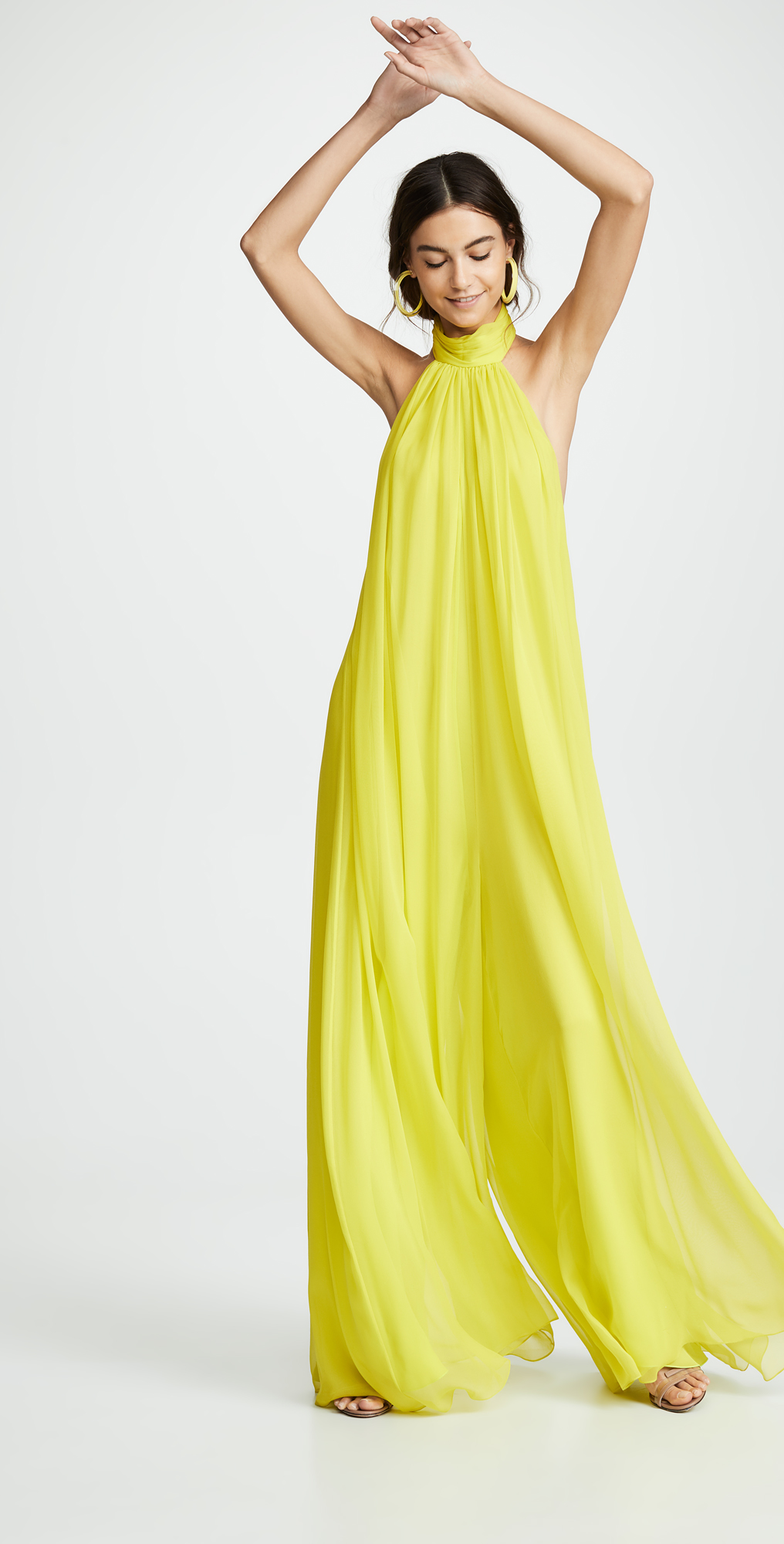 Cushnie halter neck jumpsuit Clearance