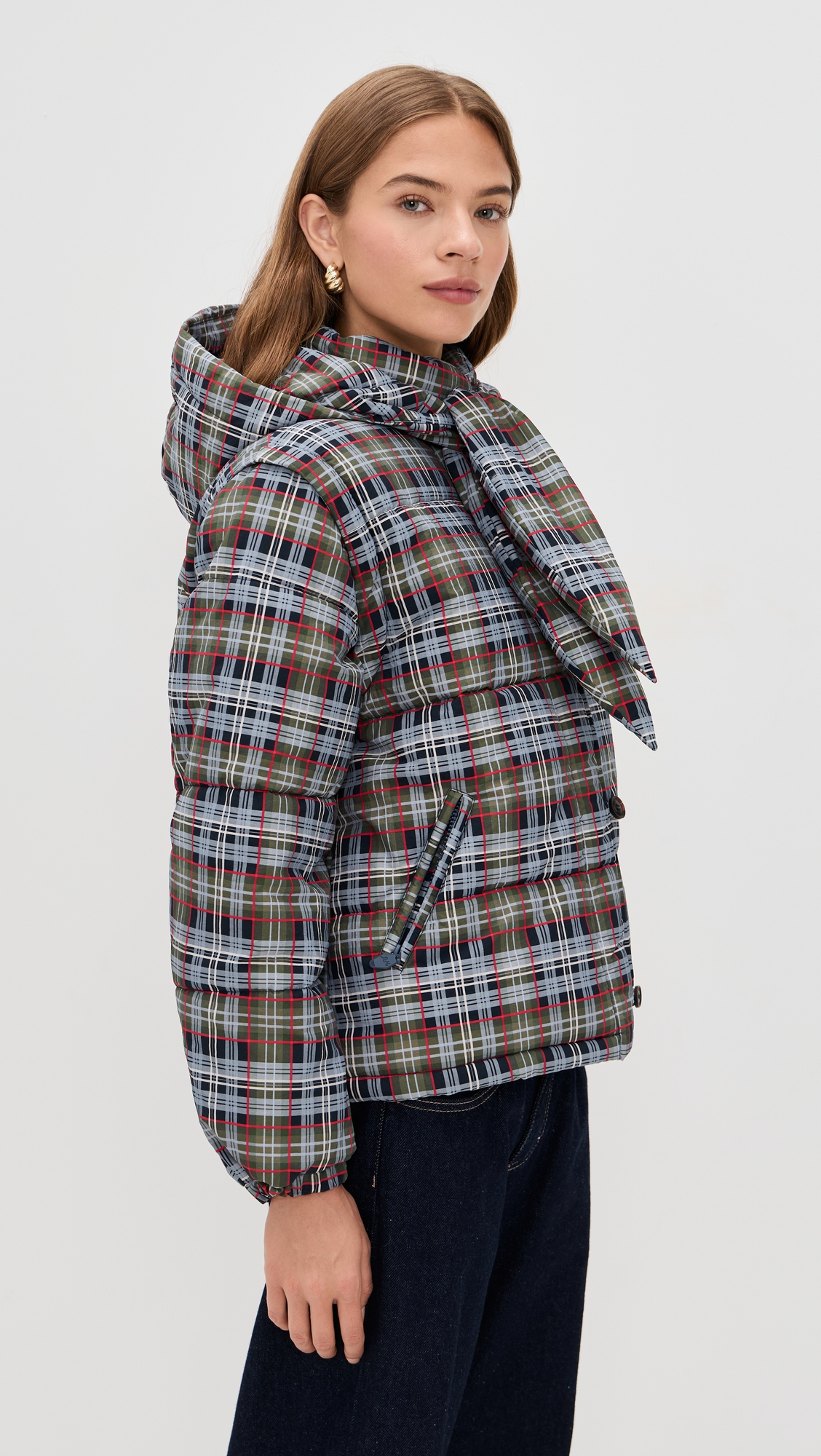 Damson Madder Pearl Puffer Jacket thumbnail