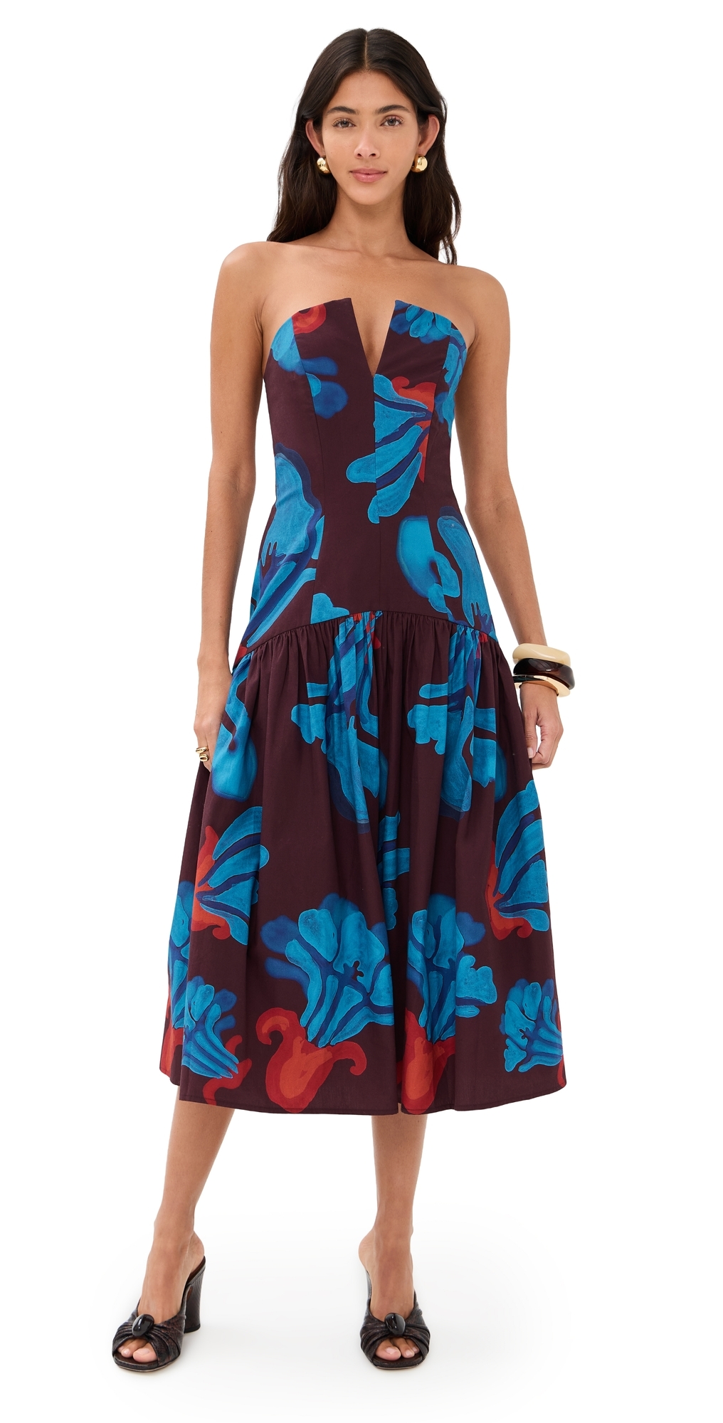 De Loreta Ariel Dress Alux In Multi