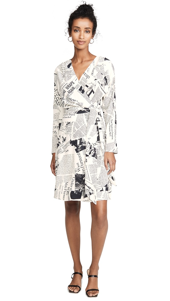 dvf shia dress