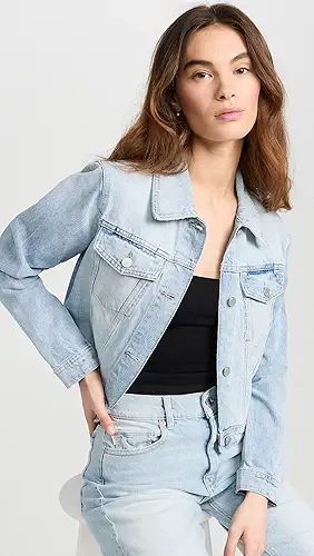 DL1961 Vika Jacket Classic Denim