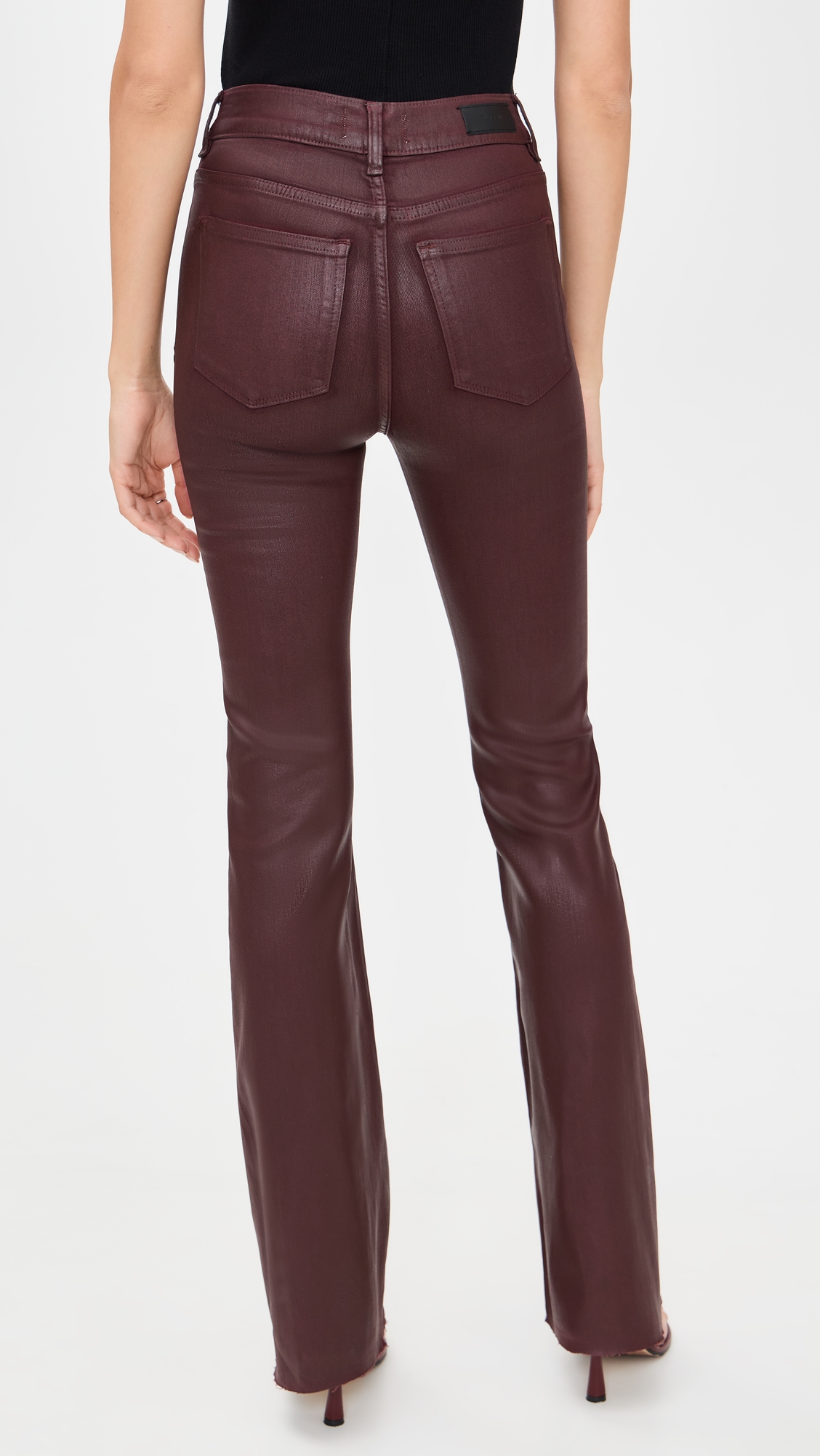 DL1961 Bridget Bootcut Instasculpt Coated Jeans thumbnail